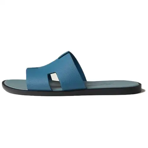 HERMES Slide Slippers Men's Blue