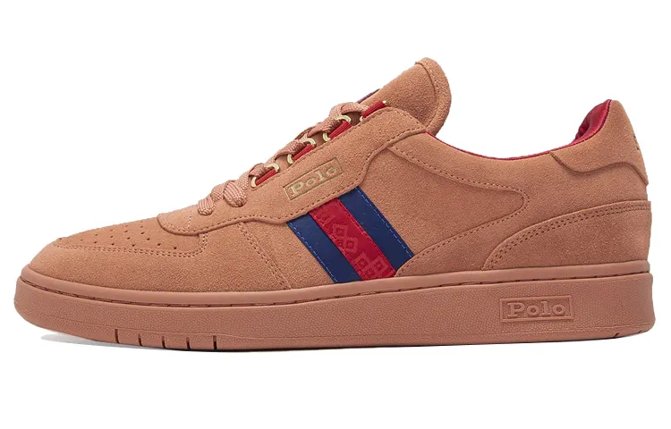 CLOT x Polo Ralph Lauren Casual Stylish Skateboarding Shoes Men's Red