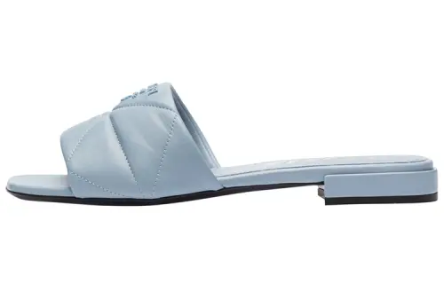 PRADA Slide Slippers Women's Blue