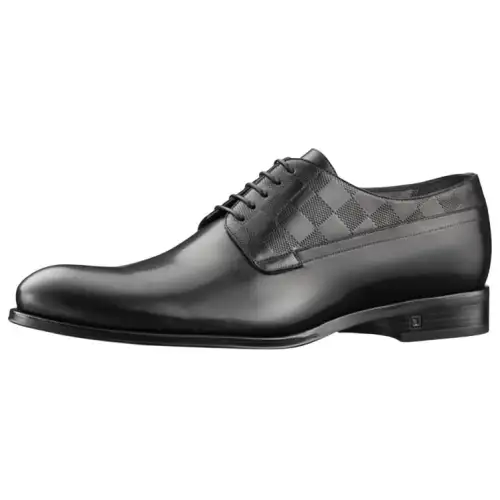 LOUIS VUITTON Haussmann Derby Shoes 'Black'