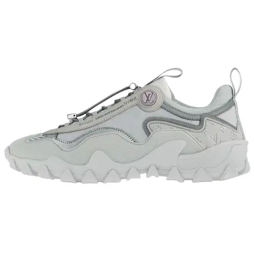 LOUIS VUITTON Rush Low top Casual Shoes Women's Gray
