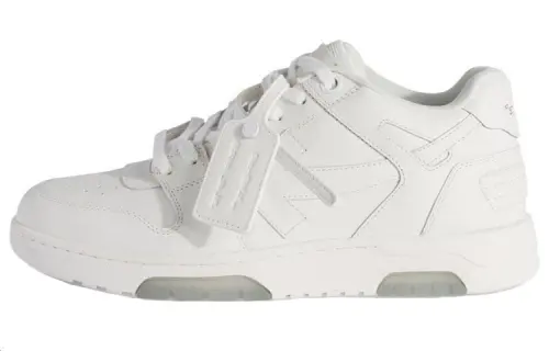 OFF-WHITE Out Of Office Calf Leather Triple White