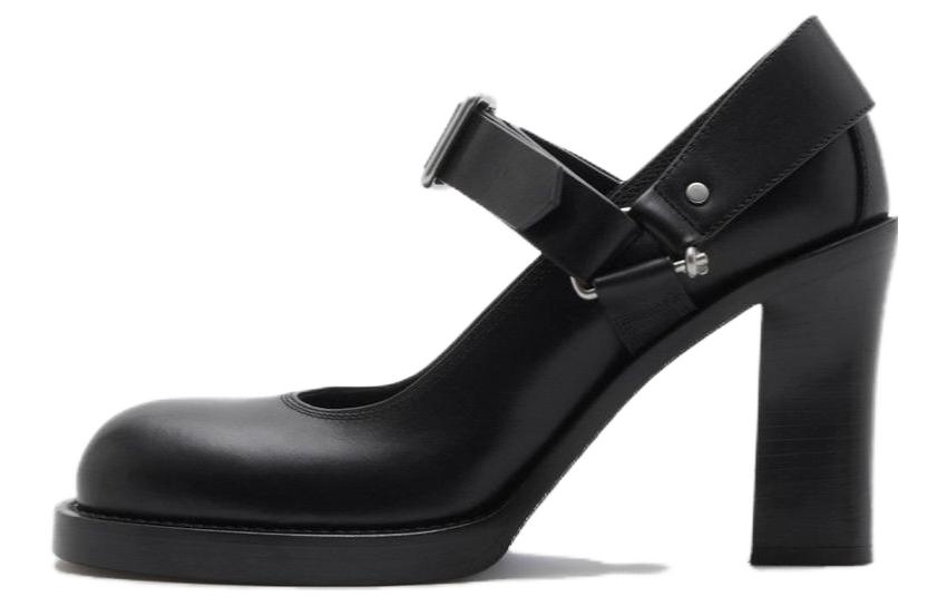 Burberry Stirrup 85mm Leather Pumps