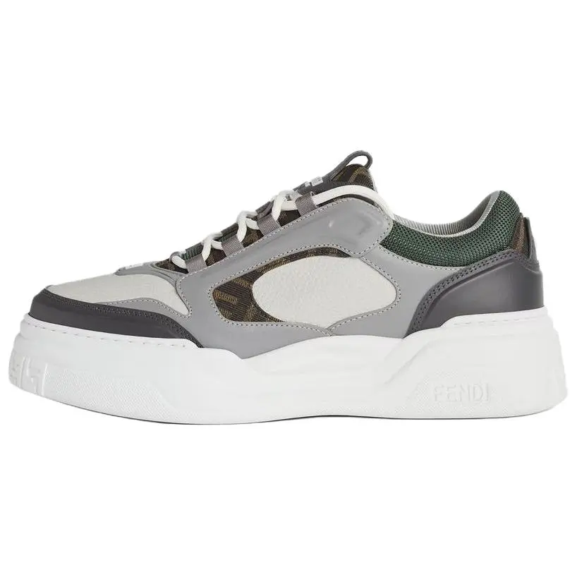 FENDI Force Lace Up Sneakers