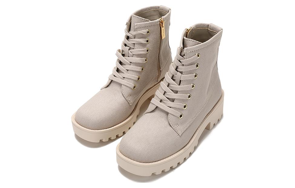 Женские ботинки MICHAEL KORS Jax Boots (песочные) — фото 3