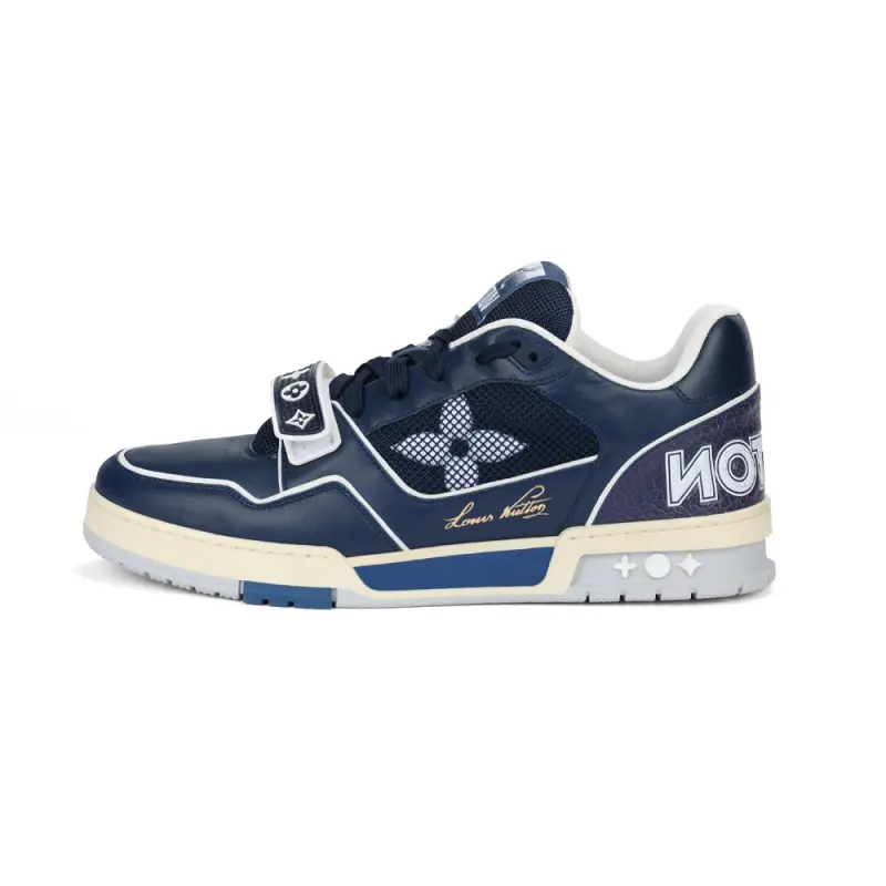 LOUIS VUITTON Trainers 'Navy Mesh'