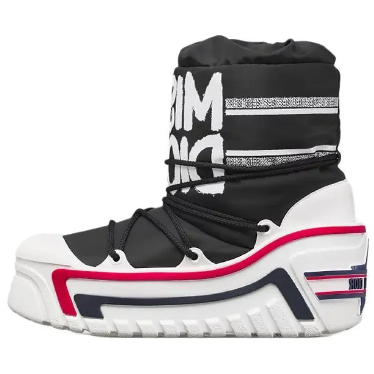 DIOR Dioralps Short Snow Boots Women's Black