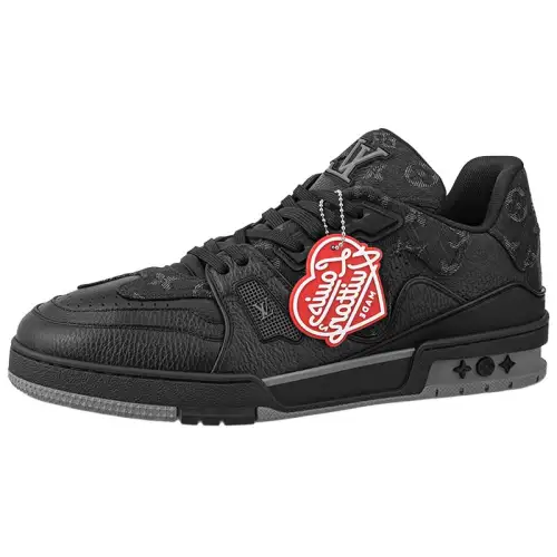 LOUIS VUITTON X Nigo Lv Trainers 'Black Denim'