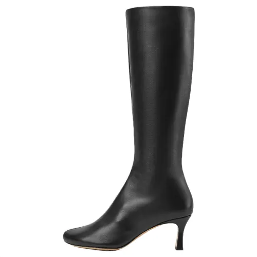 Bottega Veneta Rana Knee high Boots 6CM Women's Black