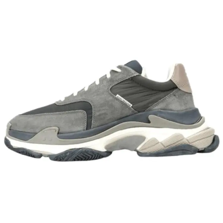 Balenciaga Triple S Low top Casual Shoes Men's Gray