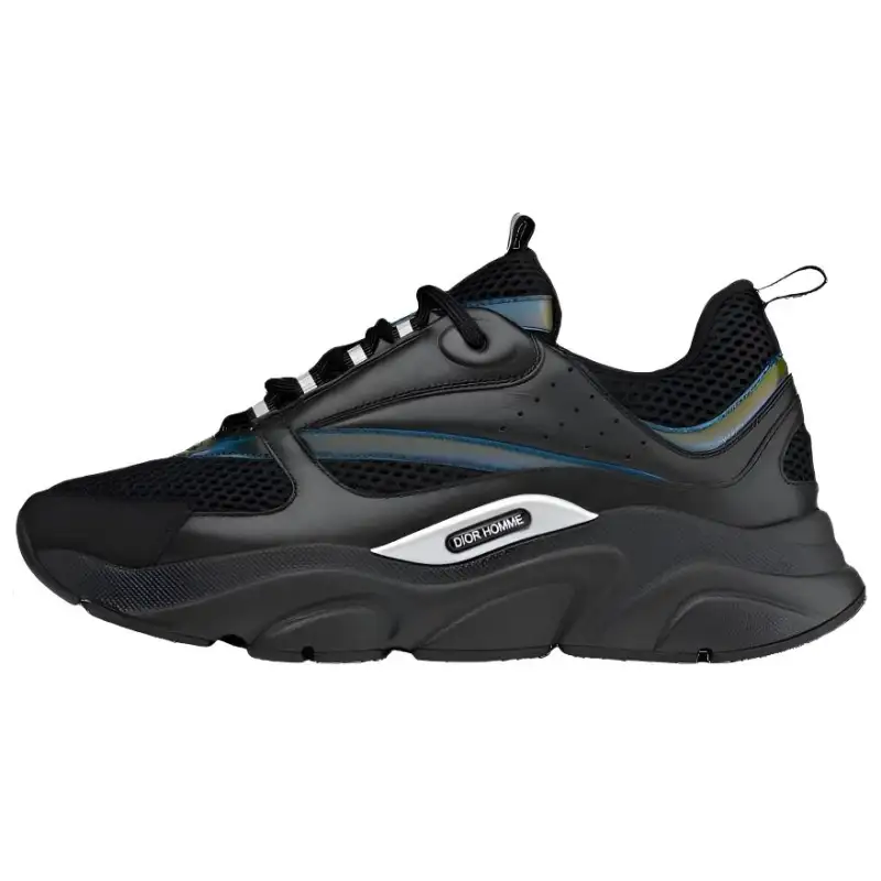 DIOR B22 Low top Casual Shoes Men's Black