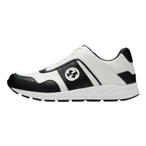 Gucci Gg Low 'Black White' Women's