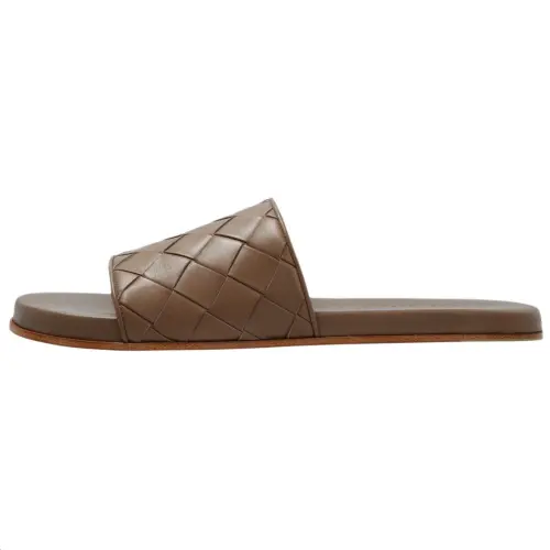 Bottega Veneta Slide Slippers Men's Brown