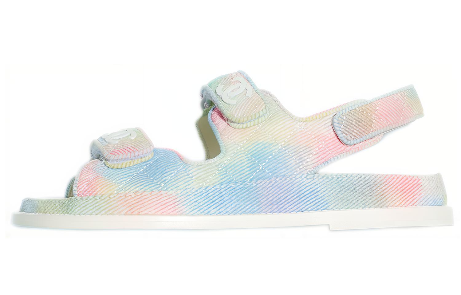 CHANEL Chanel, comfortable sandals with a strap