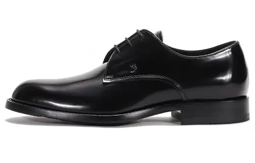 TOD'S Round Toe Oxford Lace Up Shoes