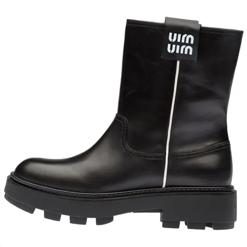 MIU MIU Ankle Boots Women's Black