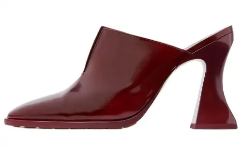 Bottega Veneta Closed Toe Slippers Women's Red