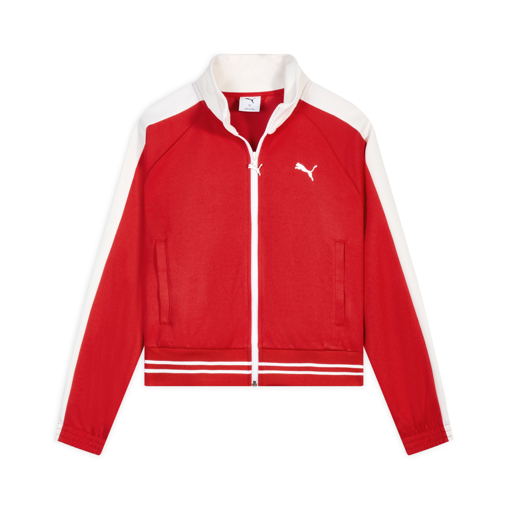 Женская куртка PUMA T7 Pique track (черная)