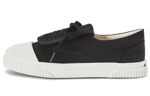 LOEWE Anagram Abrasion Resistant Lightweight Wear resistant And Lightweight Low top Canvas Shoes Women's