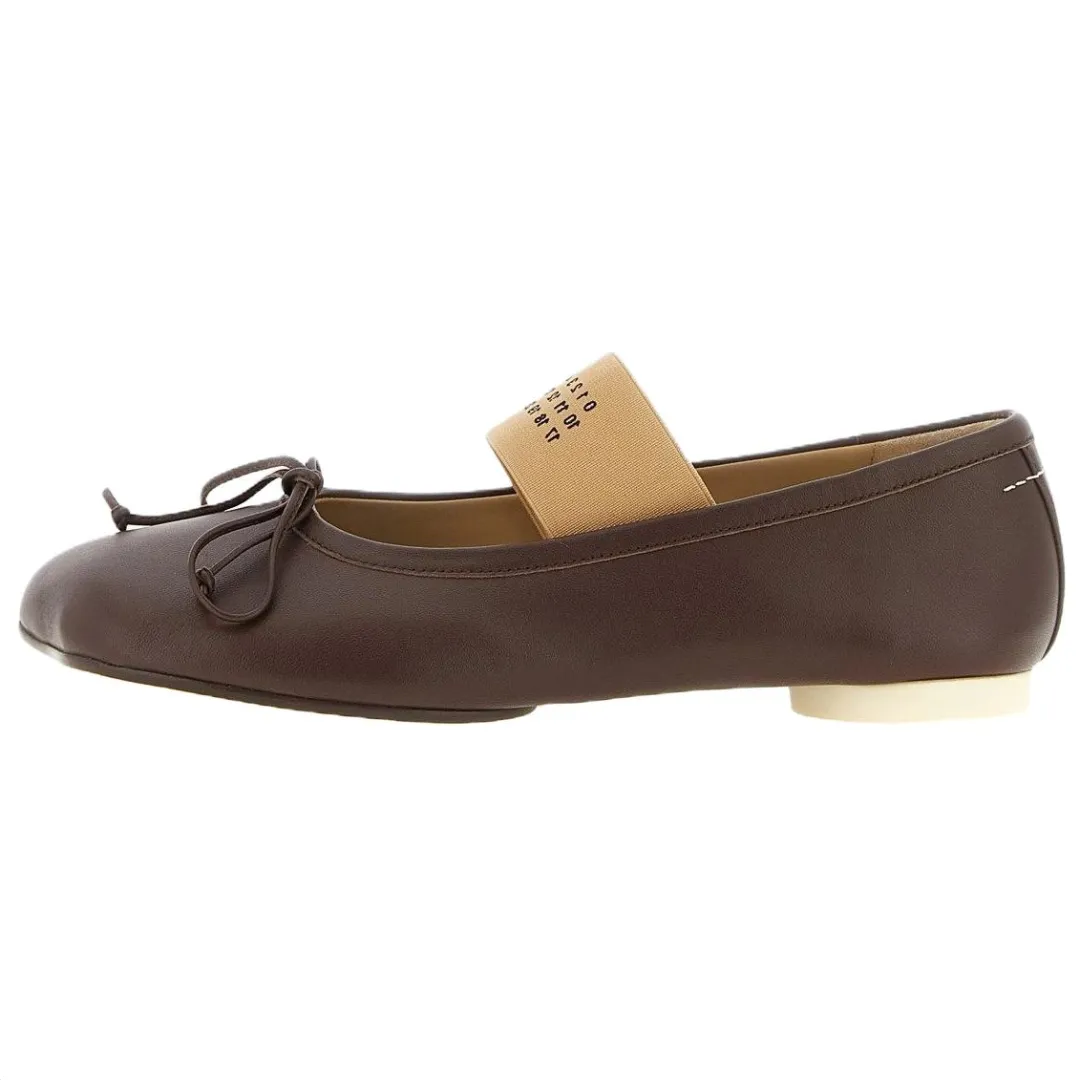 MM6 Maison Margiela Anatomic Numeric ballet flats Women's