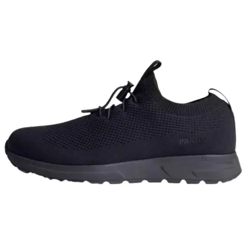 PRADA Low top Casual Shoes Men's Black