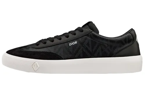 DIOR B101 Black Cd Diamond Nubuck Calfskin
