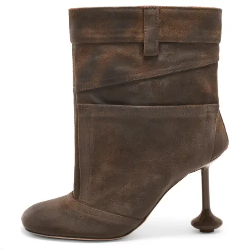 LOEWE Toy Ankle Boots 9cm Women's Taupe