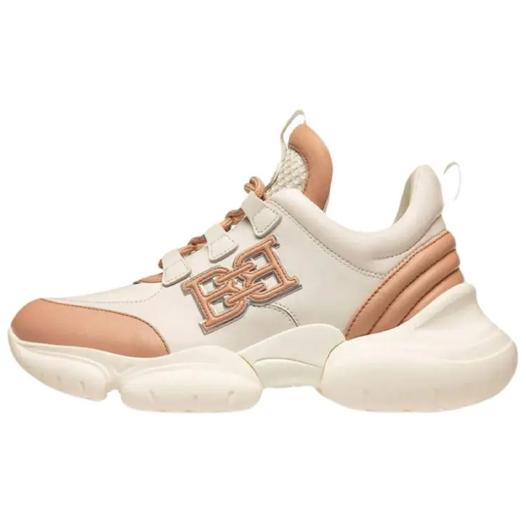 BALLY Mid top Chunky Sneakers Women's Beige Brown