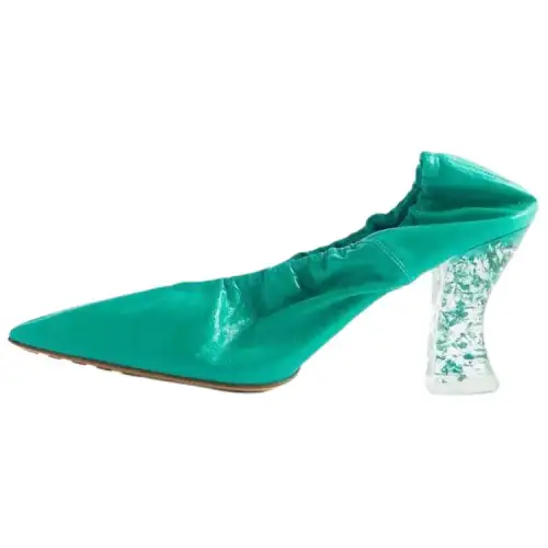 Bottega Veneta Chunky Heel High Heels Women's Green