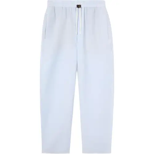 Loro Piana SS24 Casual Pants Men's Light Blue