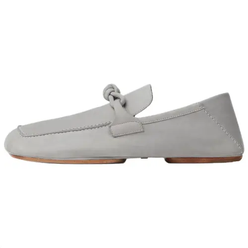 Bottega Veneta Daddy Casual Shoes Men's Silver Gray