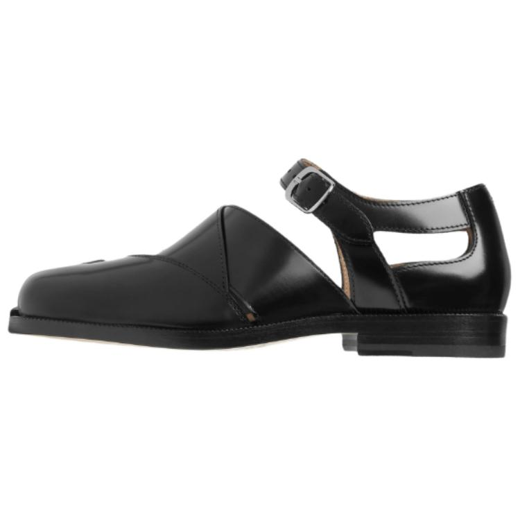 Женские лоферы Maison Margiela Tabi (черные)