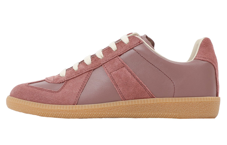 Женские кеды Maison Margiela Replica (розовые)