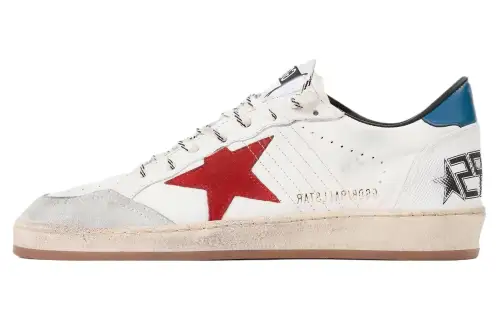 Golden Goose Ball Star Leather Sneakers