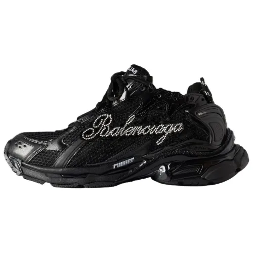 Balenciaga Runner Low top Chunky Sneakers Women's Black