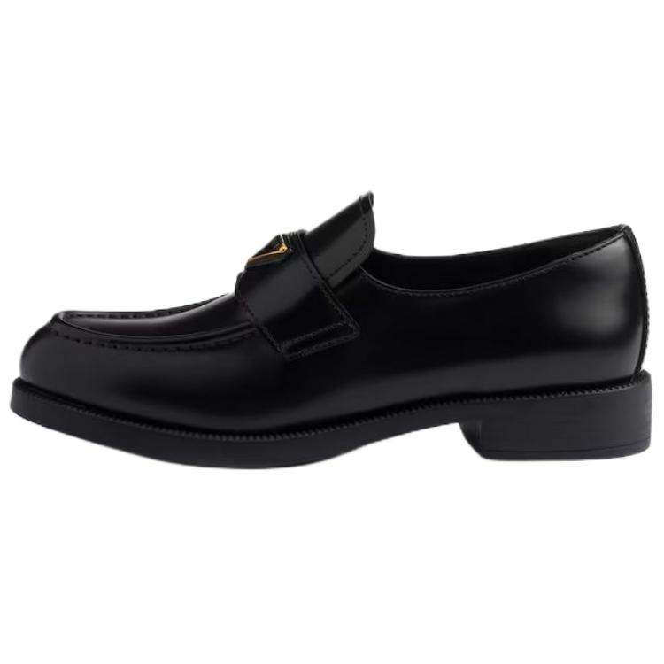 Женские лоферы Prada (черные)