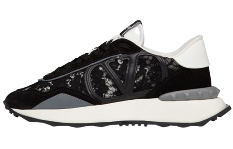 Valentino Lacerunner Low top Casual Shoes Men's Black