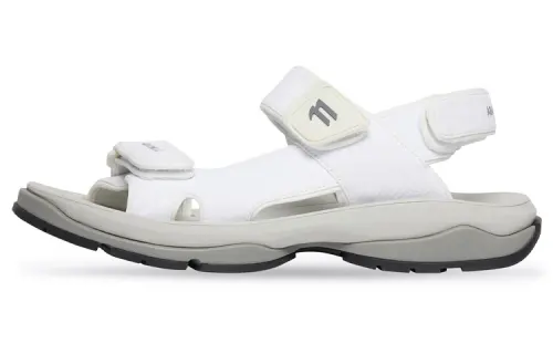 Balenciaga Tourist Sandal 'White Grey'