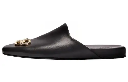 Balenciaga Cosy Bb Slippers Black Women's