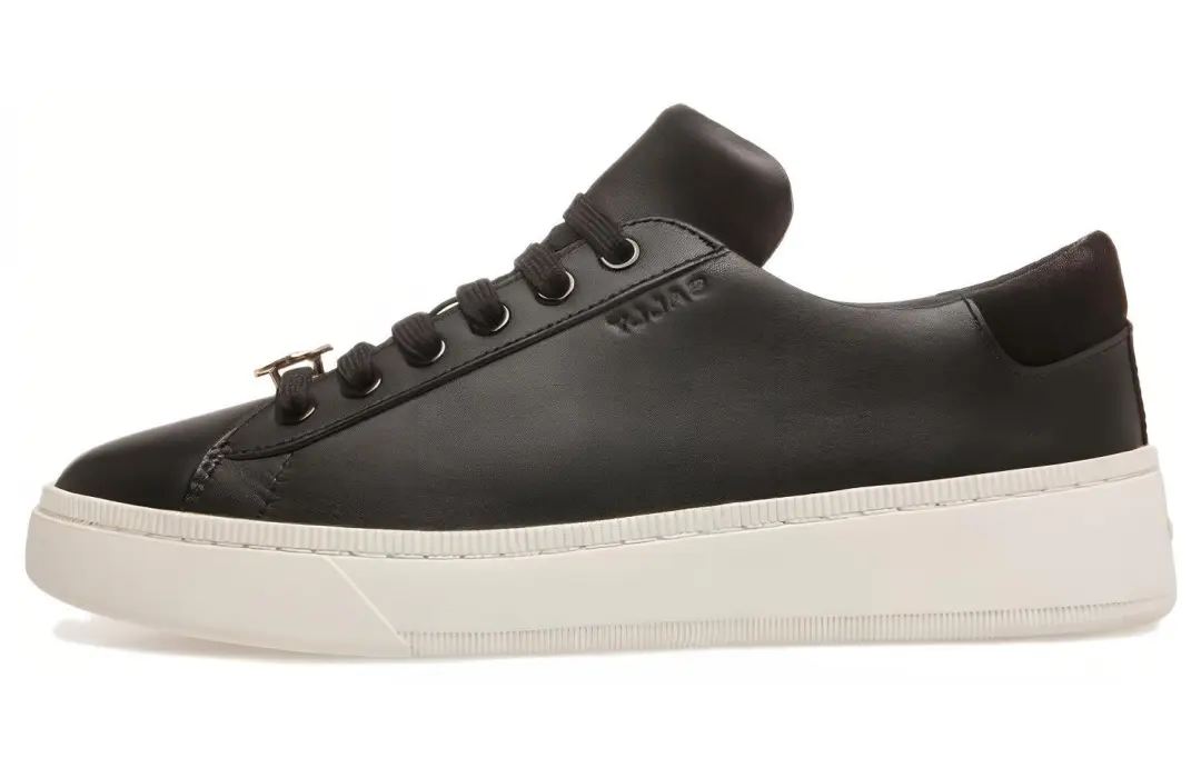 BALLY Logo-plaque Leather Sneakers