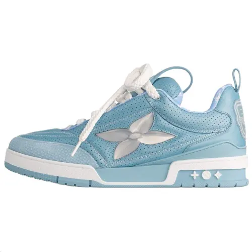 LOUIS VUITTON Skate Low top Skateboard Shoes Men's Blue