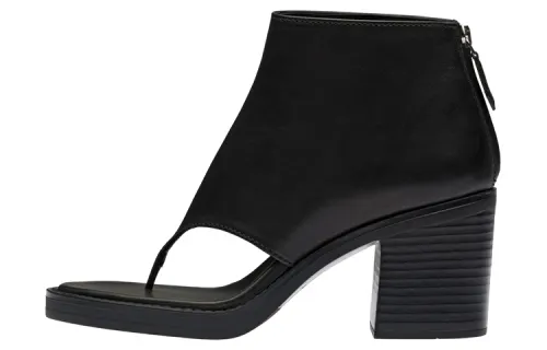 MIU MIU Leather Ankle Boots 8cm Women's Black