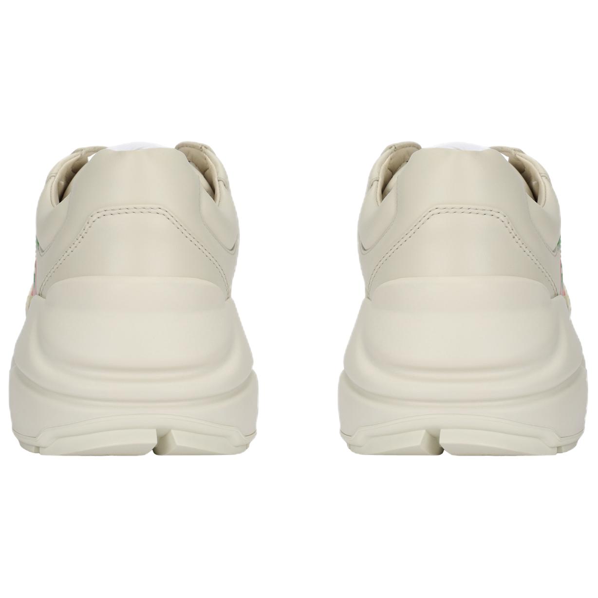 Женские кеды GUCCI Rhyton (белый) — фото 4