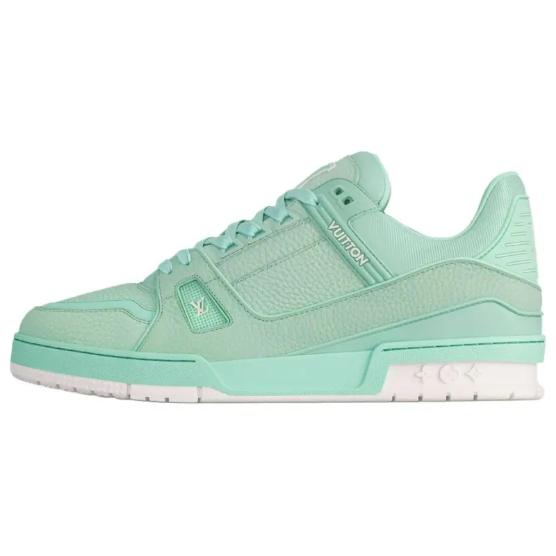 LOUIS VUITTON Trainer Low top Skateboard Shoes Women's Mint Green