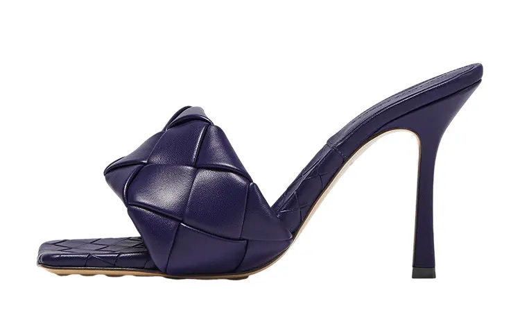 Bottega Veneta Lido Intrecciato Mule Sandals Women's