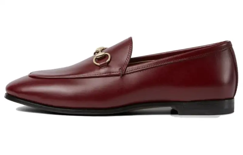 GUCCI Jordaan Loafers Women's Red