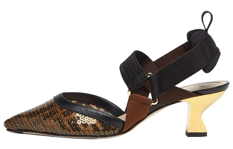 FENDI Colibrì Slingback Pumps