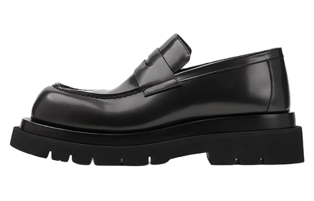 Bottega Veneta Lug Chelsea Loafers 5.5cm Men's Black