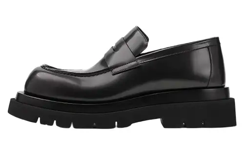 Bottega Veneta Lug Chelsea Loafers 5.5cm Men's Black