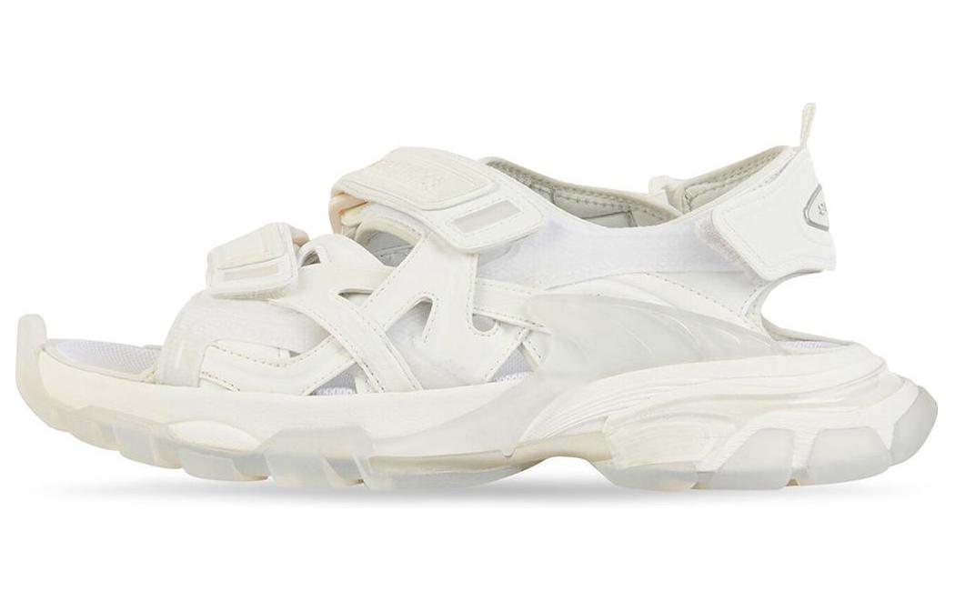 Balenciaga Balenciaga Track Comfortable Everyday Beach Sandals Women's Off-White